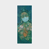 Green Tara with Mask