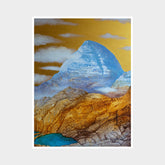 East Face Mt. Kailash Parvat with Gauri Kunda