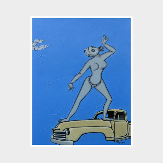 Dancing on the Vintage Lorry
