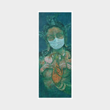 Green Tara with Mask