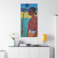 Woman with Sun and Flower - Limited Edition Print (of 15)