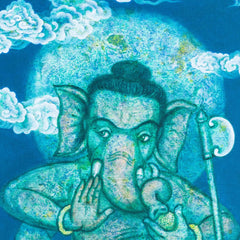 Ganesh on Lotus