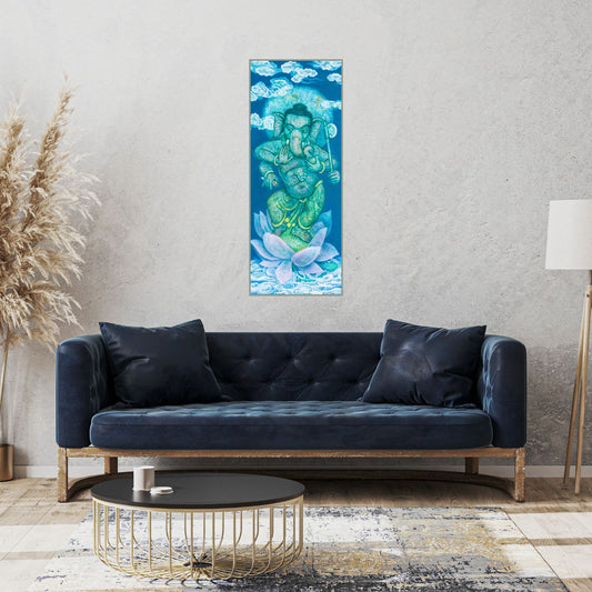 Ganesh on Lotus