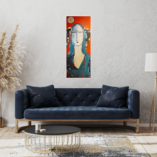 Woman with Sun