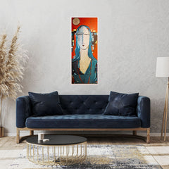 Woman with Sun