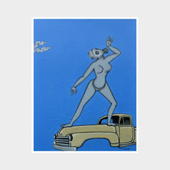 Dancing on the Vintage Lorry