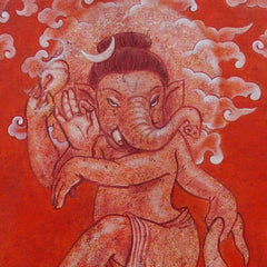 Ganesh on Lotus