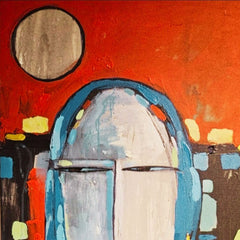 Woman with Sun